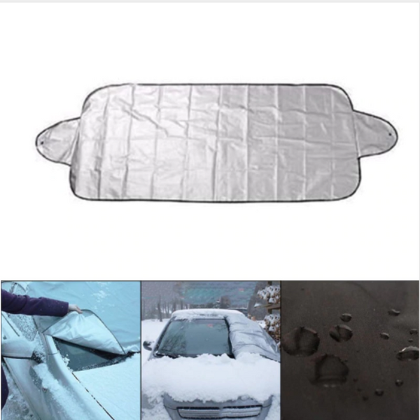 Pare-brise de voiture d'hiver couverture de neige multi-usage auto pare- soleil avant Windscreen_as