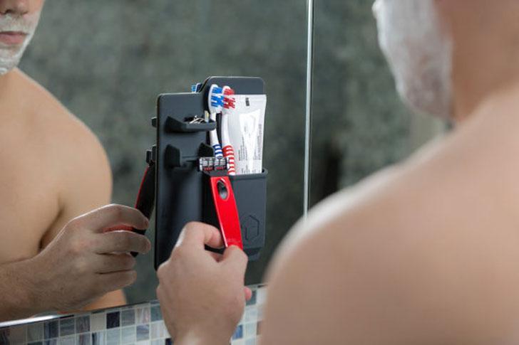 BADIG™_: Organisateur de salle de bain en silicone – Gadgets d'Eve