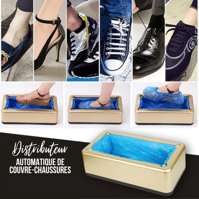 SCOVER™ : Distributeur de Couvre-Chaussures Automatique – Gadgets d'Eve