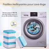 EFCLIN™ : Pastilles Nettoyantes pour Lave-linge (15 pièces)