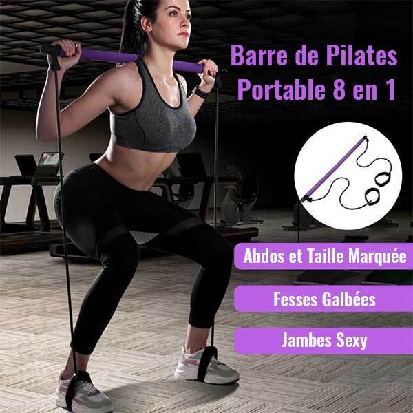 EXERFIT™: Barre de Pilates Portable 8 en 1