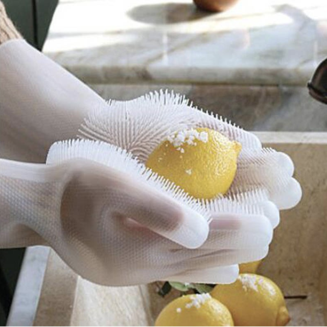 Gadgets d'Eve cuisine MAGANT™ : Gant de Nettoyage Magiques en Silicone (1 PIECE)