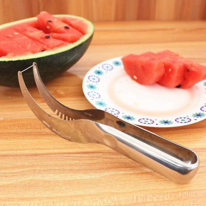 Gadgets d'Eve cuisine Pascoup™ - Couteau pour découper les pastèques en acier inoxydable