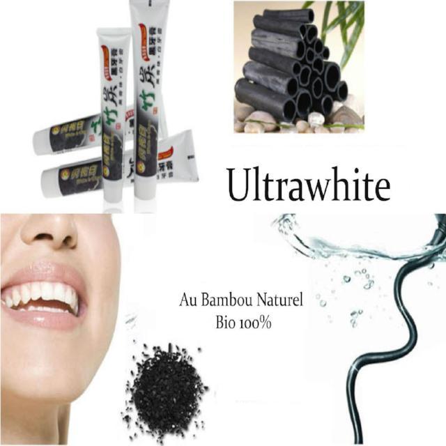 Gadgets d'Eve Activités et loisirs Ultrawhite™ - Dentifrice Blancheur au BAMBOU naturel et bio